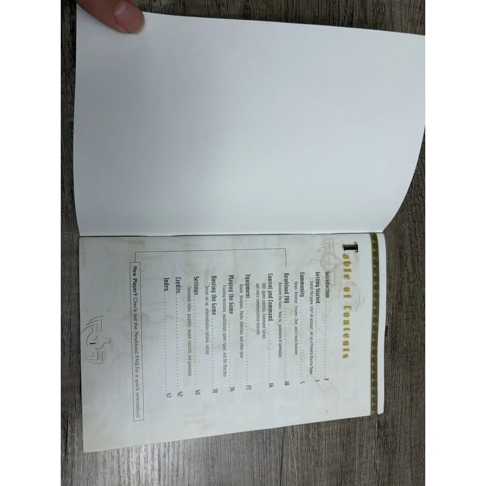 Tribes 2 PC Game (2001) Instruction Manual Only NO GAME